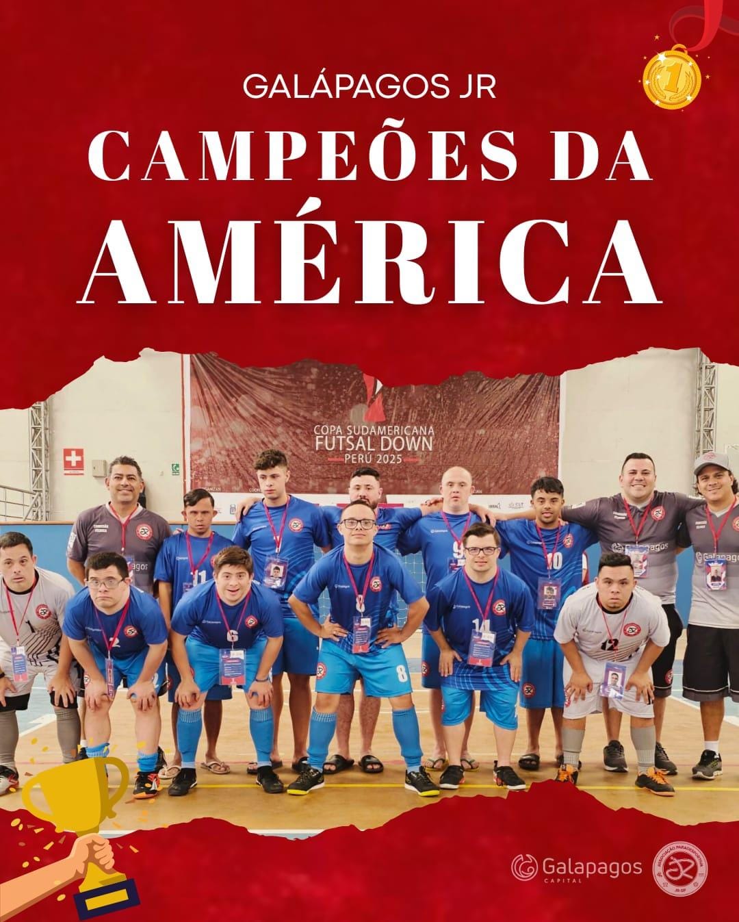 GALÁPAGOS JR – CHAMPIONS OF AMERICA